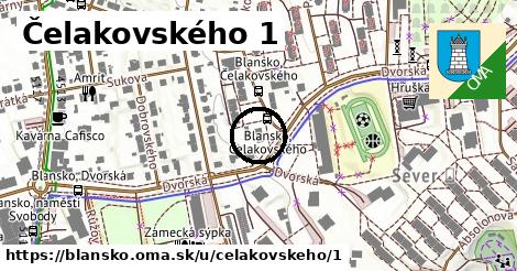 Čelakovského 1, Blansko