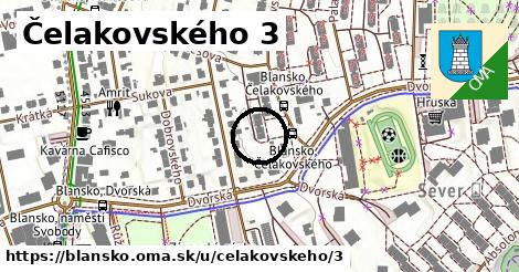 Čelakovského 3, Blansko