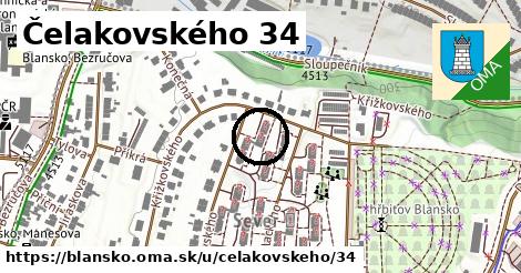 Čelakovského 34, Blansko