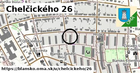 Chelčického 26, Blansko
