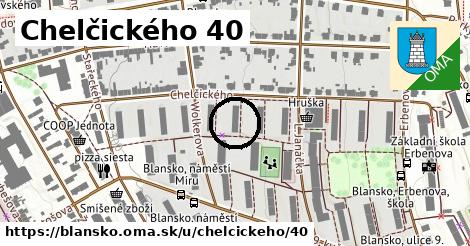 Chelčického 40, Blansko