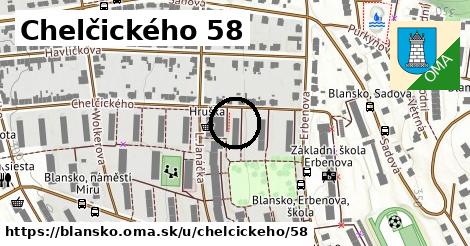 Chelčického 58, Blansko
