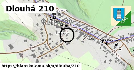 Dlouhá 210, Blansko