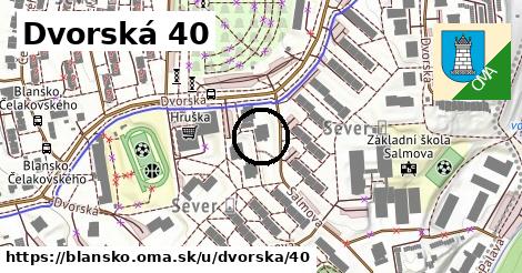 Dvorská 40, Blansko