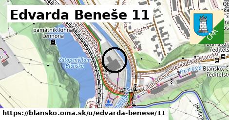 Edvarda Beneše 11, Blansko