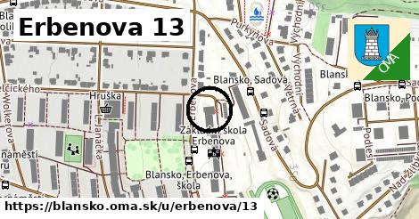 Erbenova 13, Blansko