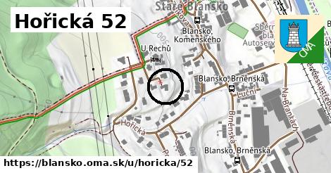 Hořická 52, Blansko