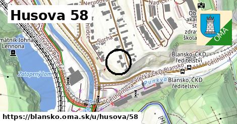 Husova 58, Blansko