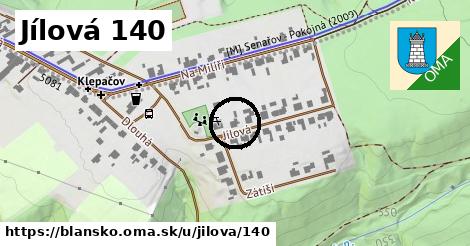 Jílová 140, Blansko