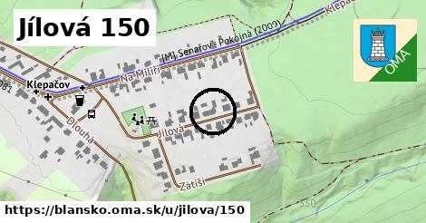 Jílová 150, Blansko