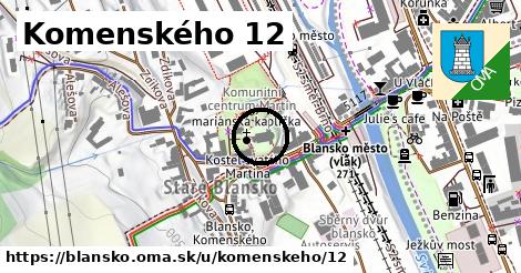 Komenského 12, Blansko