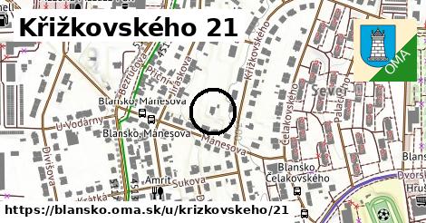 Křižkovského 21, Blansko
