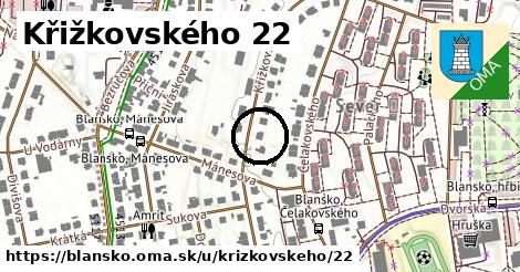 Křižkovského 22, Blansko