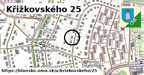 Křižkovského 25, Blansko