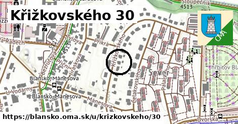 Křižkovského 30, Blansko