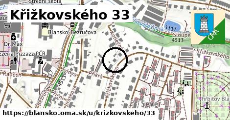 Křižkovského 33, Blansko