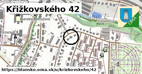 Křižkovského 42, Blansko