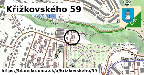 Křižkovského 59, Blansko