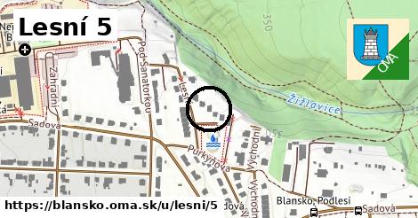 Lesní 5, Blansko