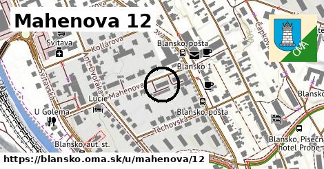 Mahenova 12, Blansko