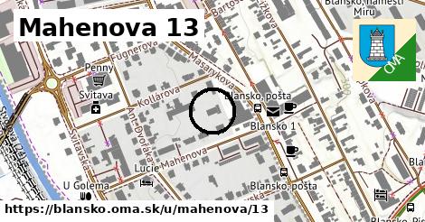 Mahenova 13, Blansko