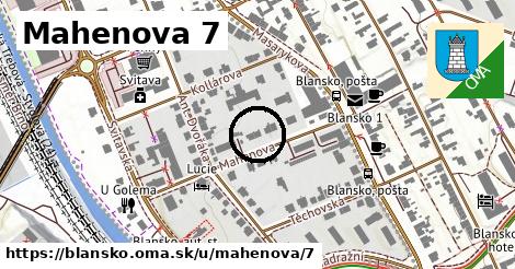 Mahenova 7, Blansko