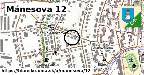 Mánesova 12, Blansko