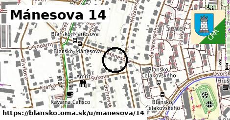 Mánesova 14, Blansko