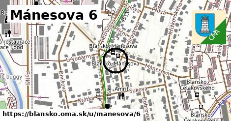 Mánesova 6, Blansko