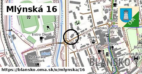 Mlýnská 16, Blansko