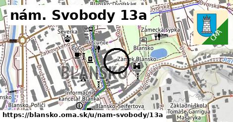 nám. Svobody 13a, Blansko