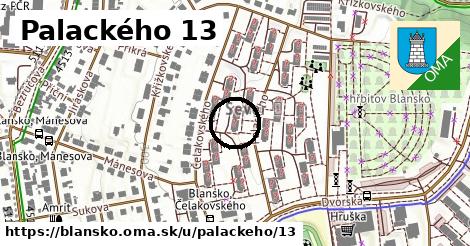 Palackého 13, Blansko