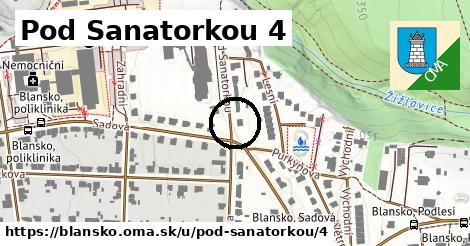 Pod Sanatorkou 4, Blansko