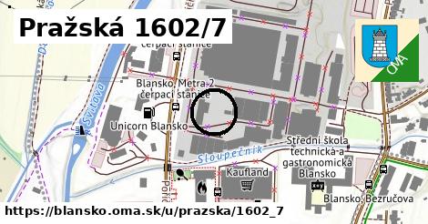 Pražská 1602/7, Blansko