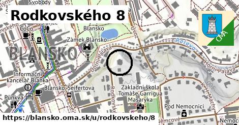 Rodkovského 8, Blansko