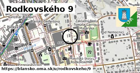 Rodkovského 9, Blansko