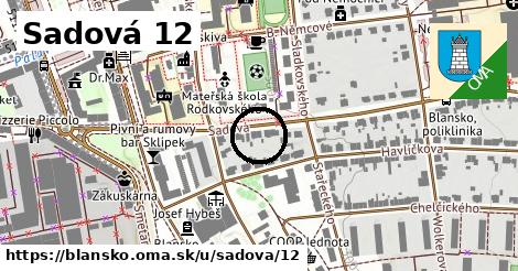 Sadová 12, Blansko