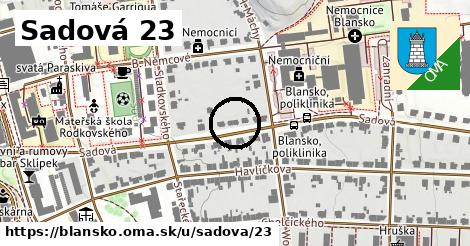 Sadová 23, Blansko