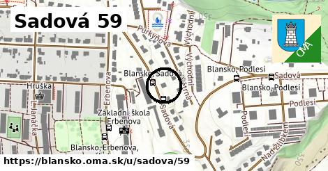 Sadová 59, Blansko