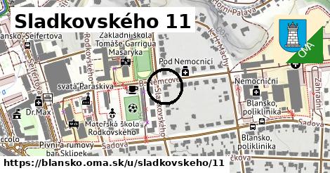 Sladkovského 11, Blansko