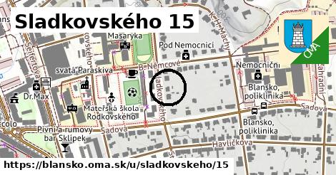 Sladkovského 15, Blansko