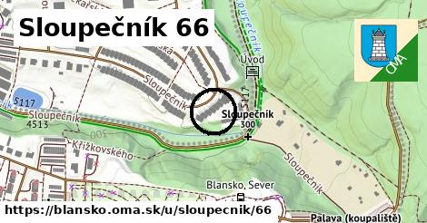 Sloupečník 66, Blansko