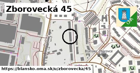 Zborovecká 45, Blansko