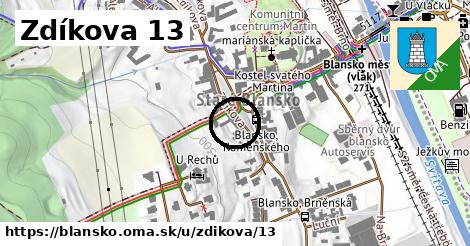 Zdíkova 13, Blansko