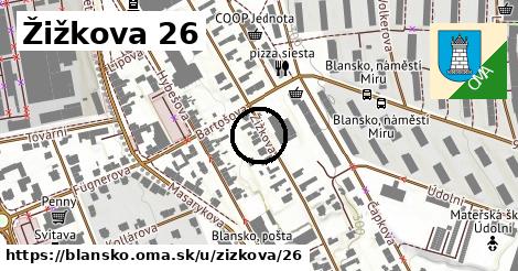 Žižkova 26, Blansko