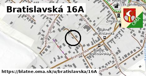 Bratislavská 16A, Blatné