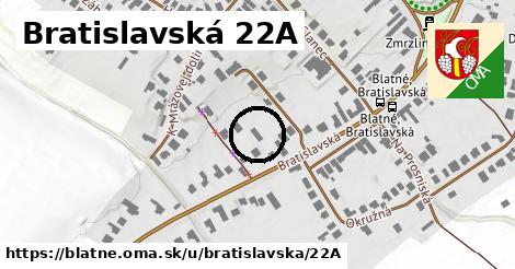 Bratislavská 22A, Blatné