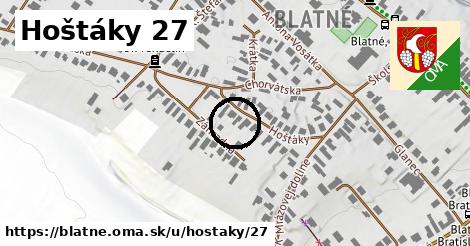 Hoštáky 27, Blatné