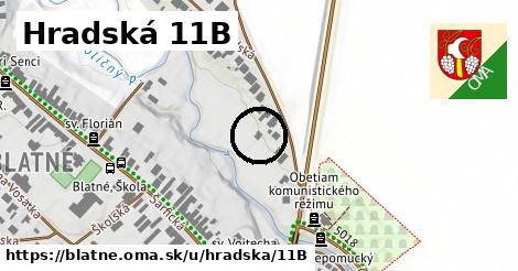 Hradská 11B, Blatné