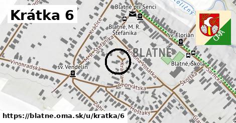 Krátka 6, Blatné